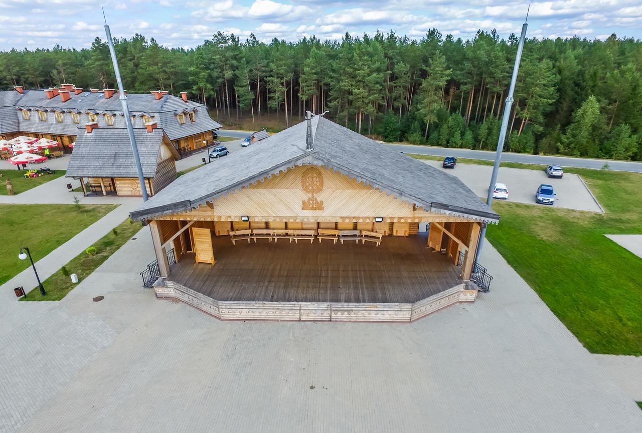 Kurpiowska Kraina Hotel Wydmusy Exterior photo
